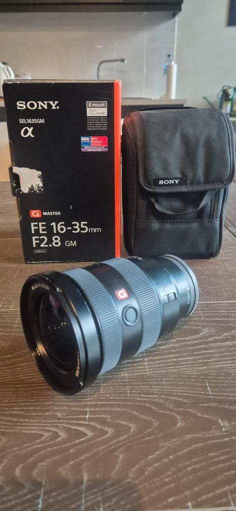 Sony FE 16-35mm f/2.8 GM (G Master) - Uitstekende staat, Audio, Tv en Foto, Foto | Lenzen en Objectieven, Accessoires, Ophalen of Verzenden