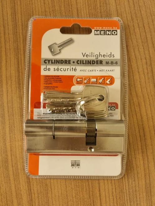 Nieuw Veiligheidscilinder MENO M-B-6 (30/60 mm), Doe-het-zelf en Bouw, Hang- en Sluitwerk, Nieuw, Ophalen of Verzenden