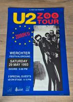 Concert poster U2 Werchter 1993, Ophalen of Verzenden, Zo goed als nieuw