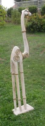 Déco: un dromadaire en bois. Voir texte et photos., Ophalen