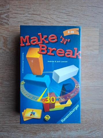 Gezelschapsspel Ravensburger Make 'n Break NIEUW (in folie) disponible aux enchères