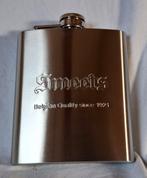 Zakfles met reclame van Smeets, Verzamelen, Ophalen of Verzenden