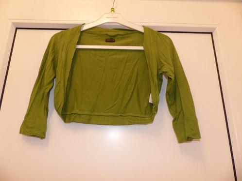 Groene bolero Punto - maat small, Kleding | Dames, Jasjes, Kostuums en Pakken, Gedragen, Jasje, Maat 36 (S), Groen, Ophalen of Verzenden