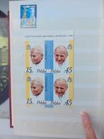 4 Postzegels paus Polska postfris, Postzegels en Munten, Ophalen of Verzenden