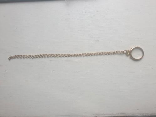 Halssnoer met glas, Handtassen en Accessoires, Kettingen, Zo goed als nieuw, Ophalen of Verzenden