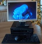 PC Complet - Ecran - Clavier - Souris - WiFi, 8 GB, Avec moniteur, SSD 128Go + HDD 500 Go, Utilisé
