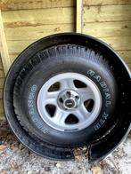 Pneus de secours wrangler TJ YJ CJ, Ophalen