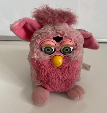 Furby flamingo original 1998. Fonctionne pas (bien). Bouge m, Enlèvement, Utilisé