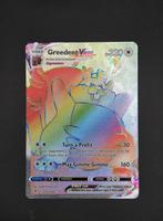 Pokémon - Greedent VMAX 272/264 - NM, Ophalen of Verzenden, Zo goed als nieuw, Losse kaart