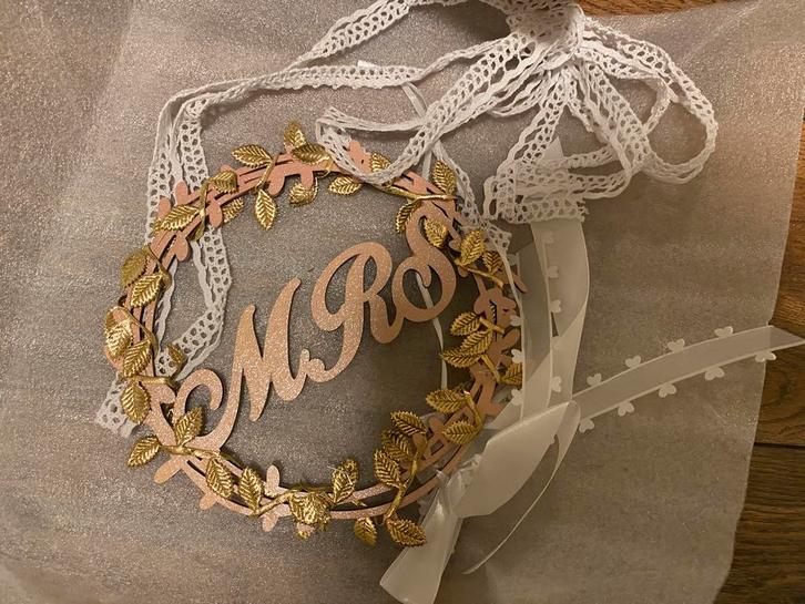 Huwelijksdecoraties, Huis en Inrichting, Woonaccessoires | Kransen, Zo goed als nieuw, Ophalen