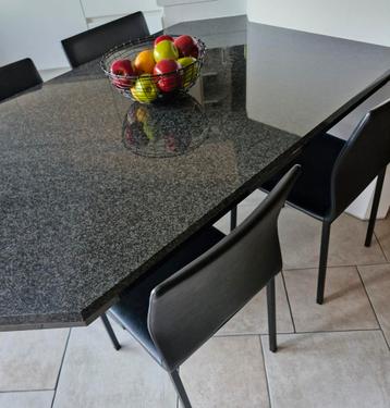 Plateau de table en marbre, Maison & Meubles, Tables | Tables à manger, 100 à 150 cm, Cinq personnes ou plus, Comme neuf, Enlèvement
