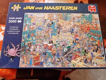 Puzzels J. v. Haasteren  5000 en 3000 st. beschikbaar voor biedingen