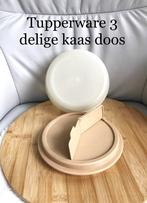 Tupperware 3 delige kaas doos 7 foto's., Verzenden, Zo goed als nieuw, Crème, Overige typen