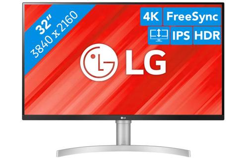 32" monitor LG 32UN650P - W, Computers en Software, Monitoren, Zo goed als nieuw, 60 Hz of minder, DisplayPort, HDMI, Gaming, Ingebouwde speakers