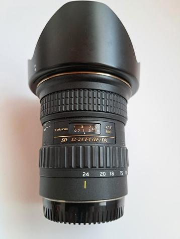 Tokina 12-24 f4 atx pro canon beschikbaar voor biedingen