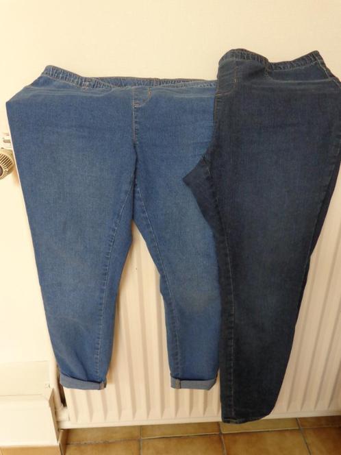 pantalons - Jegging denim blue - 2 pièces - Taille 42/44, Vêtements | Femmes, Jeans, Neuf, W33 - W36 (confection 42/44), Bleu