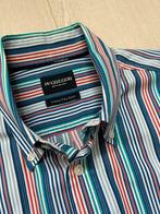 Hemd McGregor gestreept M, Blauw, Zo goed als nieuw, Halswijdte 39/40 (M), Mcgregor