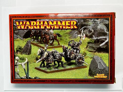 Warhammer Chaos Chariot (métal) - OOP - boîte d'origine, Hobby & Loisirs créatifs, Wargaming, Comme neuf, Warhammer, Enlèvement ou Envoi