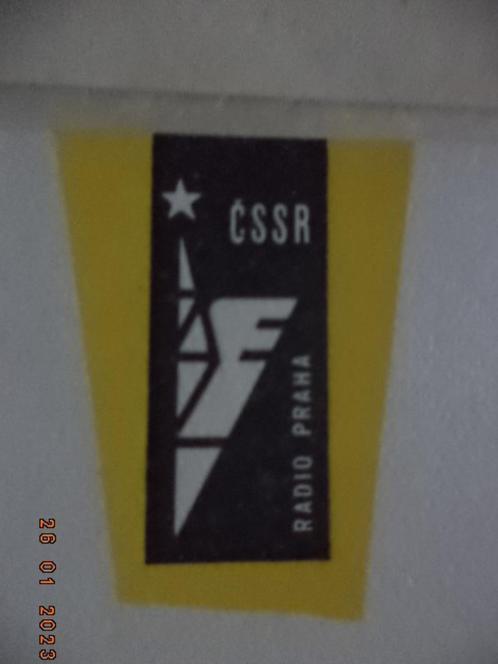 PRAAG: Radio Praha: folder + envelop. 1971. In goede staat., Verzamelen, Overige Verzamelen, Gebruikt, Ophalen of Verzenden