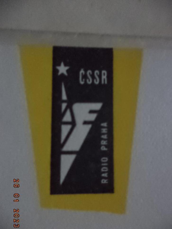PRAAG: Radio Praha: folder + envelop. 1971. In goede staat., Collections, Collections Autre, Utilisé, Enlèvement ou Envoi