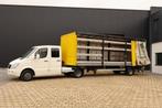 Mercedes Sprinter V6 BE trekker - schuifzeil oplegger, Auto's, Vrachtwagens, Zwart, Mercedes-Benz, Bedrijf, 140 kW