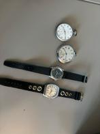 Lotje stalen horloges Montres uurwerken, Handtassen en Accessoires, Breitling, Ophalen of Verzenden, Zakhorloge