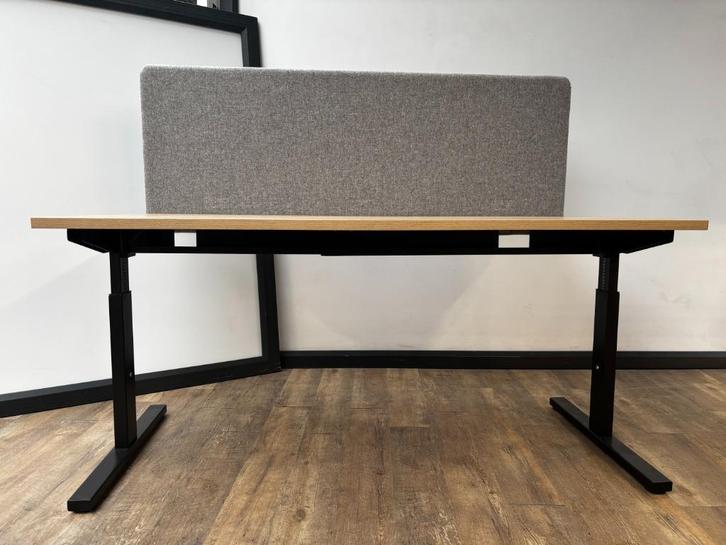 Akoestisch bureauscherm wolvilt – licht grijs, Hobby en Vrije tijd, Vilt, Wolvilt, Ophalen of Verzenden