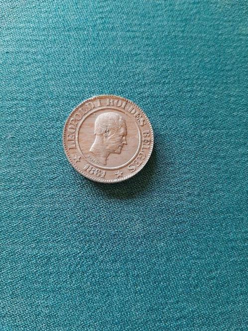 Leopold I - 20 Centimes 1860, Postzegels en Munten, Munten | België, Losse munt, Overig, Ophalen of Verzenden