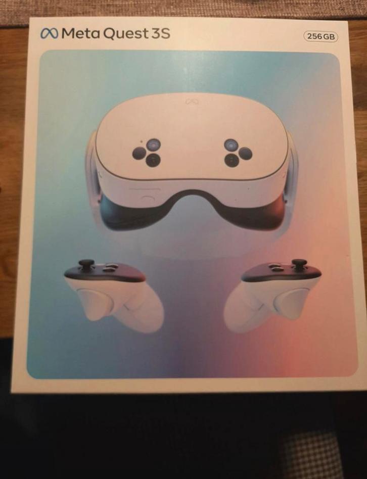 Te koop: Meta Quest 3s VR-headset (128GB) Gloednieuw!, Games en Spelcomputers, Virtual Reality, Zo goed als nieuw, VR-bril, Ophalen