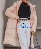 Manteau hiver, Enlèvement, Neuf, Taille 42/44 (L), Rose