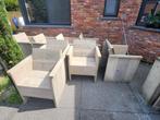 Steigerhout Bank set, Tuin en Terras, Tuinbanken, Ophalen, Gebruikt, Hout