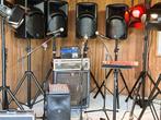 Geluid en licht set, compacte PA set, Audio, Tv en Foto, Professionele apparaten, Ophalen, Zo goed als nieuw, Audio