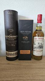 Whisky Ben Nevis Glengronach Ballechin, Verzamelen, Ophalen, Zo goed als nieuw