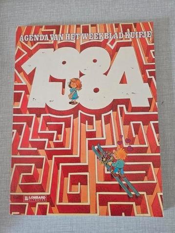 Agenda de l'hebdomadaire Tintin 1984., Enlèvement ou Envoi, Une BD, Comme neuf, Lombard