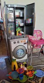 Frigo, machine à laver , chaise bébé , quelques ustensiles, Ophalen, Gebruikt