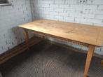Mooie zware houten tafel, Huis en Inrichting, Ophalen, Zo goed als nieuw