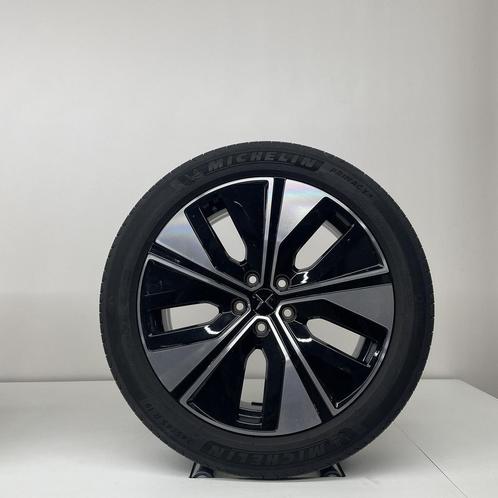 Polestar 19 inch 5-V spoke black diamond cut velgen + zomerb, Auto-onderdelen, Banden en Velgen, Banden en Velgen, Zomerbanden