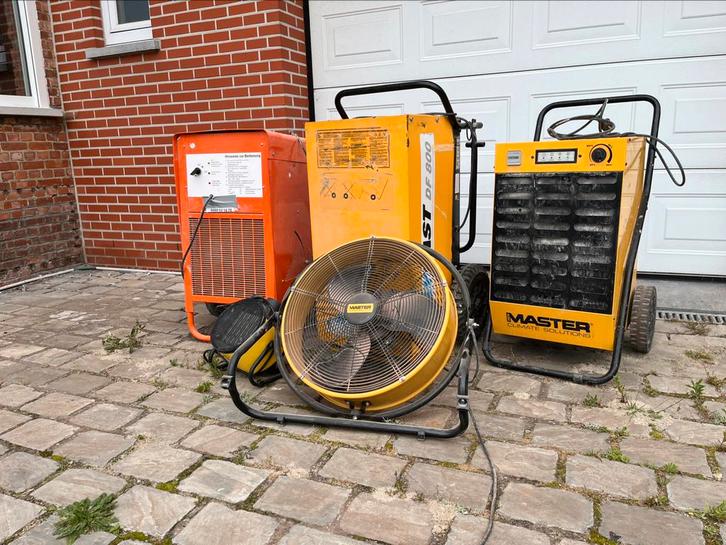 Bouwdrogers te huur! Goedkoopste, Elektronische apparatuur, Droogkasten, Ophalen