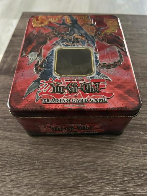 Grote Yu-Gi-Oh! Kaartenverzameling met tinbox, Hobby en Vrije tijd, Verzamelkaartspellen | Yu-gi-Oh!, Zo goed als nieuw, Ophalen