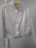 Exclusieve zilverkleurige jas Versace maat 42 medium/large, Taille 42/44 (L), Enlèvement