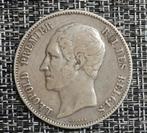 5 Francs België 1858, Postzegels en Munten, Munten | België, Ophalen of Verzenden, Zilver, Setje, Zilver