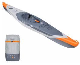 2 Kayaks/ Decathlon x500 Hogedruk opblaas 1p toerkayak, 2 st, Watersport en Boten, Kajaks, Zo goed als nieuw, 1-persoons, Opblaasbaar