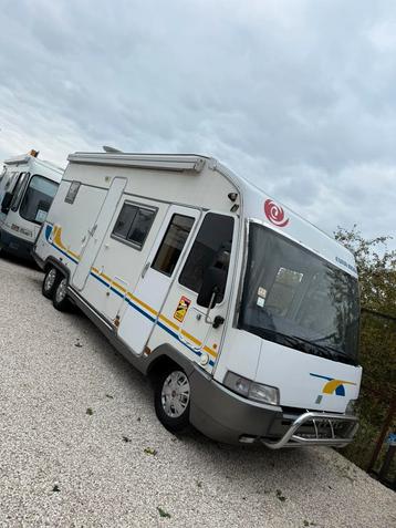 Camping car fiat Euramobil 2.8cc permis c Garantie 12 Mois beschikbaar voor biedingen