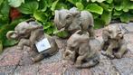Set polyester olifant  beelden, Tuin en Terras, Ophalen of Verzenden, Nieuw, Kunststof, Dierenbeeld