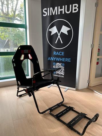 GT Lite foldable sim racing cockpit disponible aux enchères