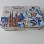 Mooie blikken doos met bezienswaardigheden van Barcelona, Verzamelen, Blikken, Ophalen