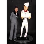 Chef with Menubord Holder beeld – Kok Hoogte 179 cm, Ophalen, Nieuw