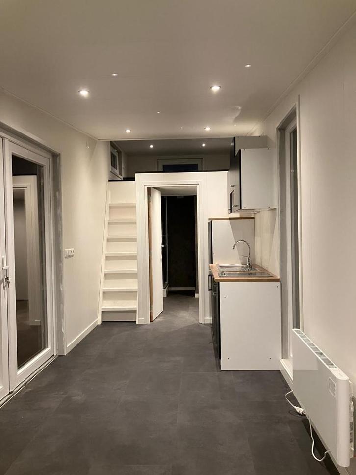 Tiny house op detachable trailer NIEUW duurzaam gebouwd, Caravans en Kamperen, Stacaravans, tot en met 2, Ophalen