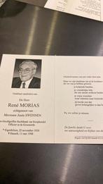 Ere Hoofdgriffier rechtbank van Koophandel, Verzamelen, Bidprentjes en Rouwkaarten, Verzenden, Bidprentje