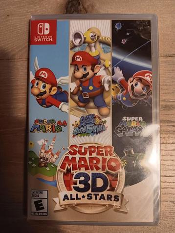 Nintendo Switch game : Super Mario 3D ALL* STARS.(SEALED)